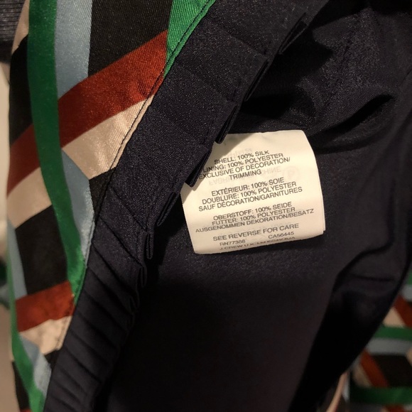 🌸 J. Crew Silk dress in Ratti graphic diamond - Picture 8 of 8